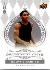 2022 Upper Deck Ace Spades NSCC Prominent Cuts Scottie Barnes #PC-9